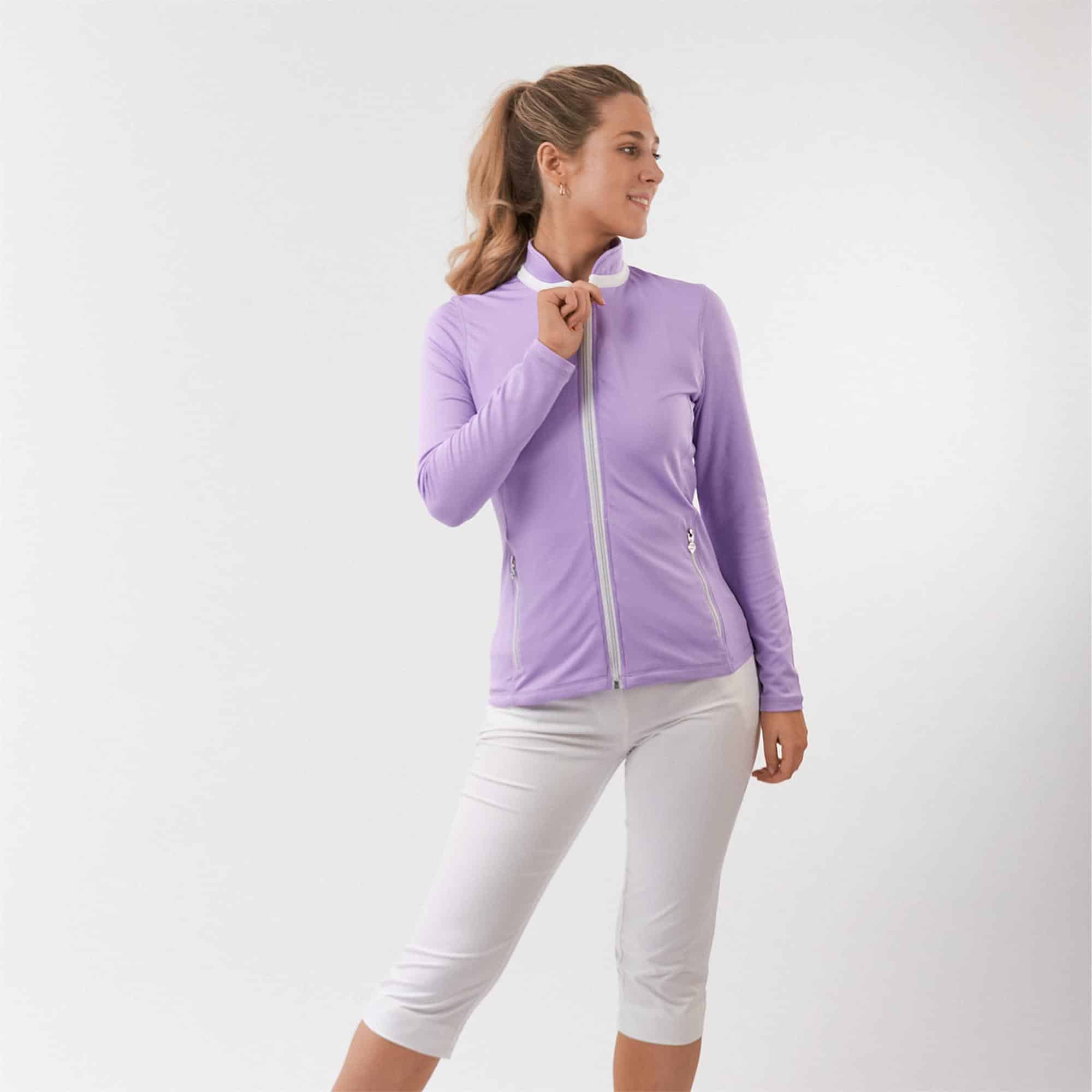 Pure Golf Mist Ladies Golf Jacket Lilac